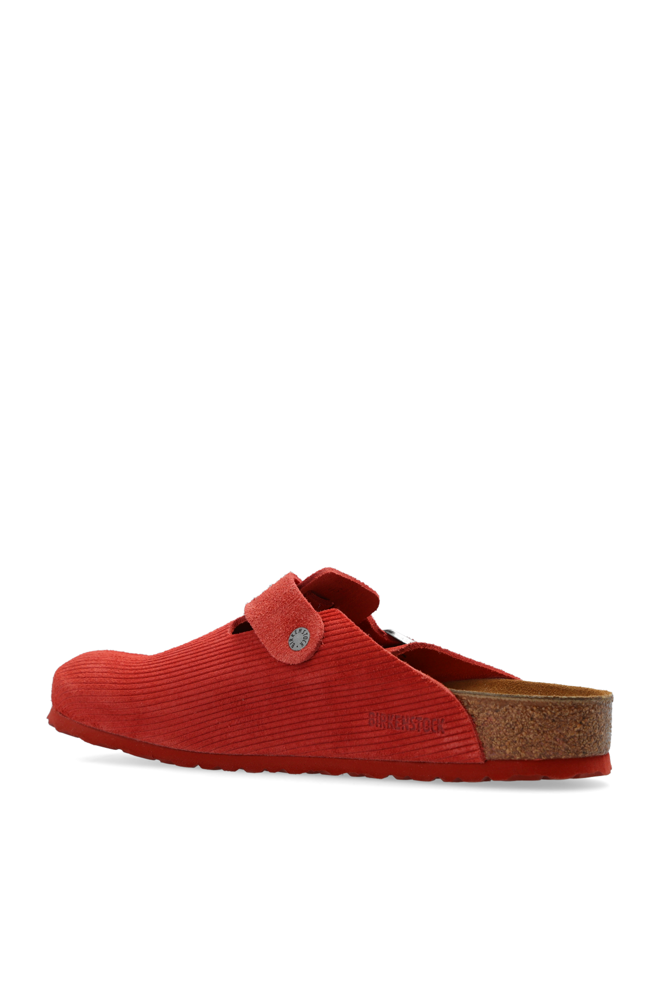 Birkenstock boston cheap eva red